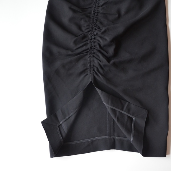 Massimo Dutti Pencil Midi Skirt, black - Picture 7 of 9